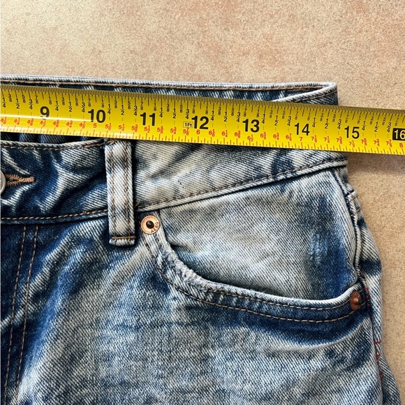 Aeropostale High Rise Distressed Mom Jeans - Picture 8 of 11